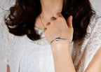 Pulsera Serpiente Lisa de Plata 925