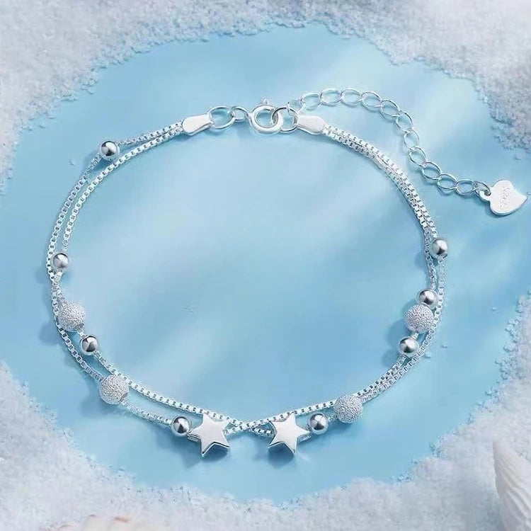 Brazalete Abierto Pavo Real de Plata 925