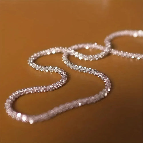 2 mm Sparkling 925 Silver Chain