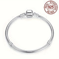 Pulsera Serpiente Lisa de Plata 925