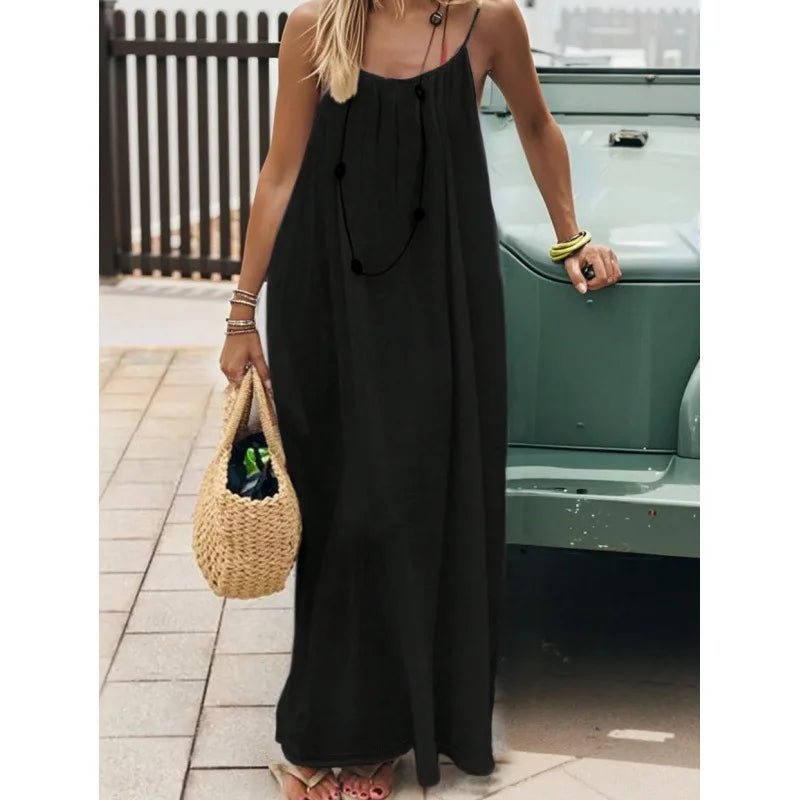 Vestido Largo Palabra de Honor con Espalda Abierta