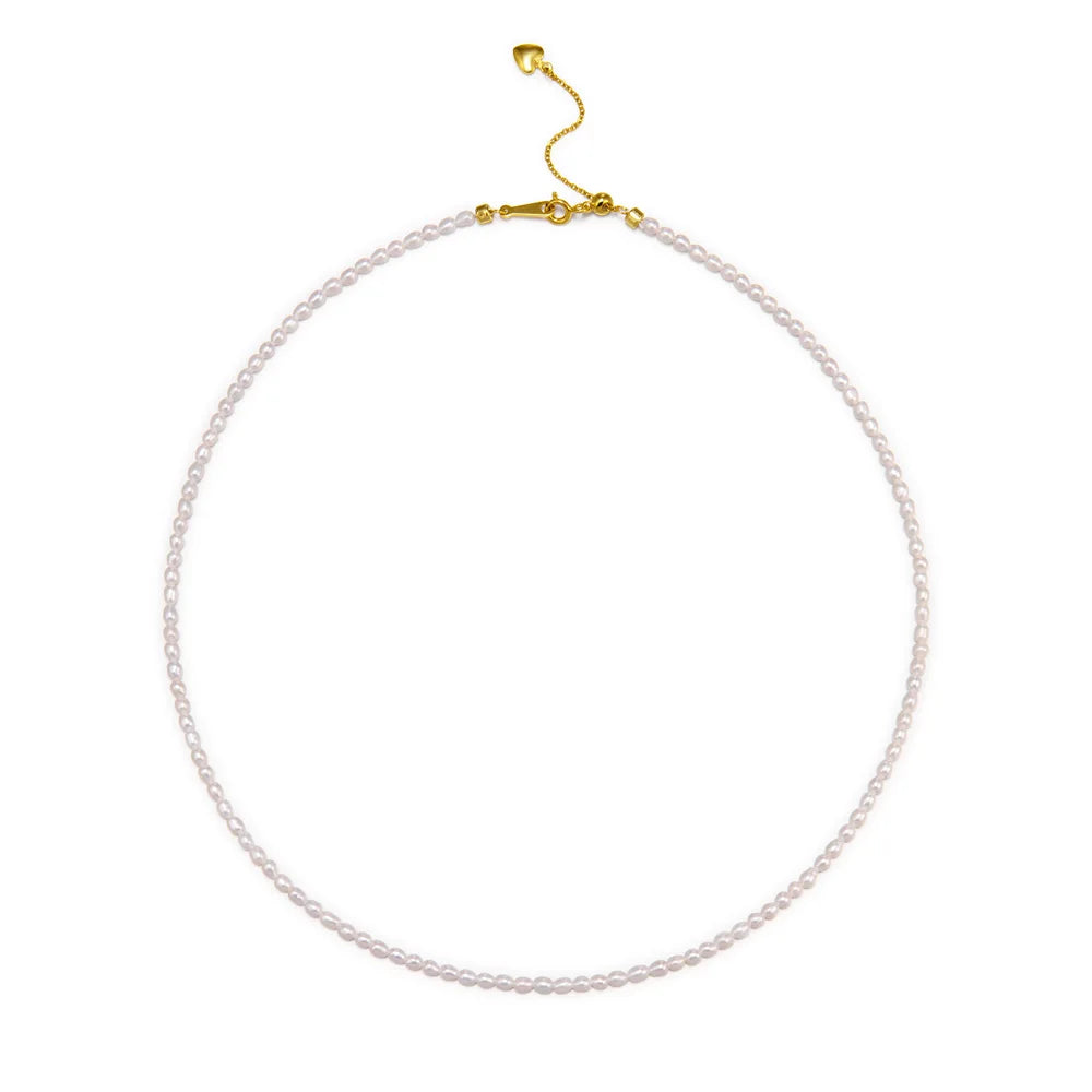 Set Perlas: Gargantilla + Collar de Perlas de Agua Dulce