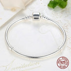 Pulsera Serpiente Lisa de Plata 925