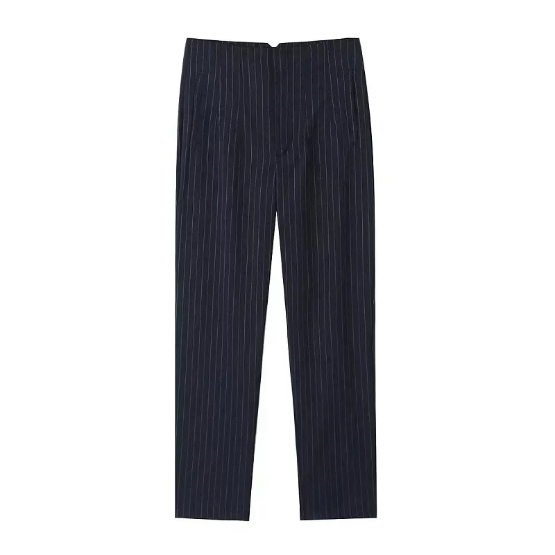 Pantalón Pitillo Tobillero de Tiro Alto