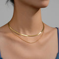 Set Plata Minimal: Collar Serpiente + Aros Gruesos + Anillo Doble V