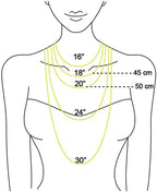 Collar de Perlas de Agua Dulce con Cierre de Plata 925