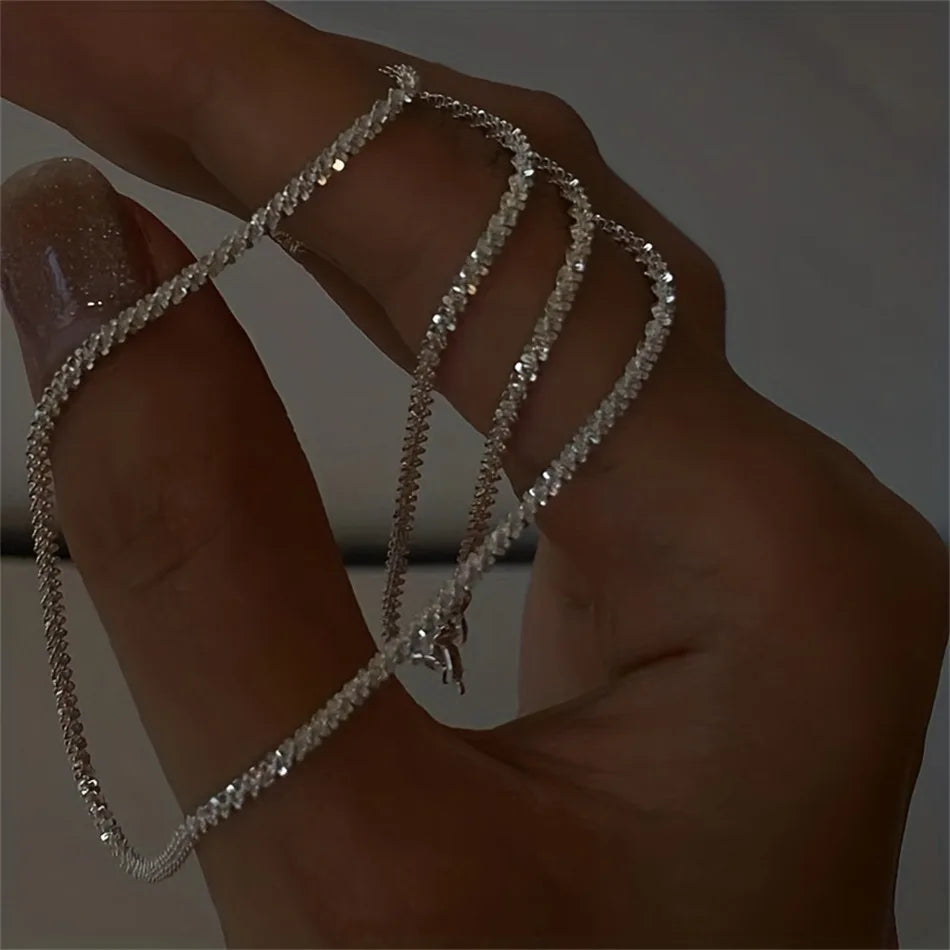 Cadena Brillante de Plata 925 de 2 mm