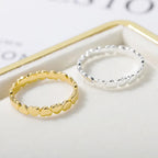 Anillo Corazón de Acero Inoxidable