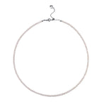 Collar de Perlas de Agua Dulce Finas Forma de Arroz